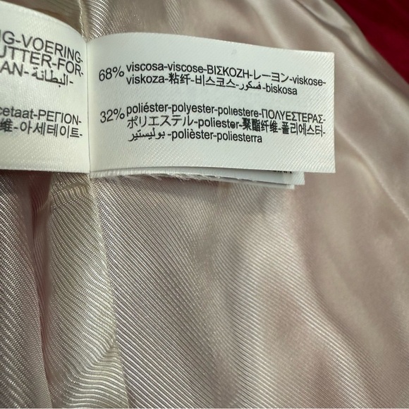 BNWT Zara Pink Blazer with Relaxed Silhouette and Self-Tie Belt - Picture 13 of 13